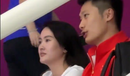 国家跳水队教练陈若琳现身全运会