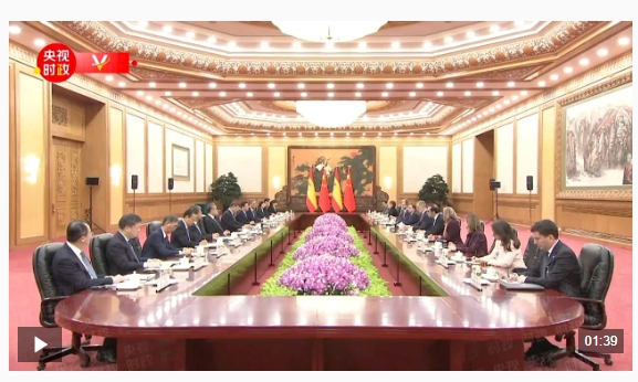 独家视频丨习近平：欢迎费利佩六世国王 你曾多次访华 是中国人民的好朋友