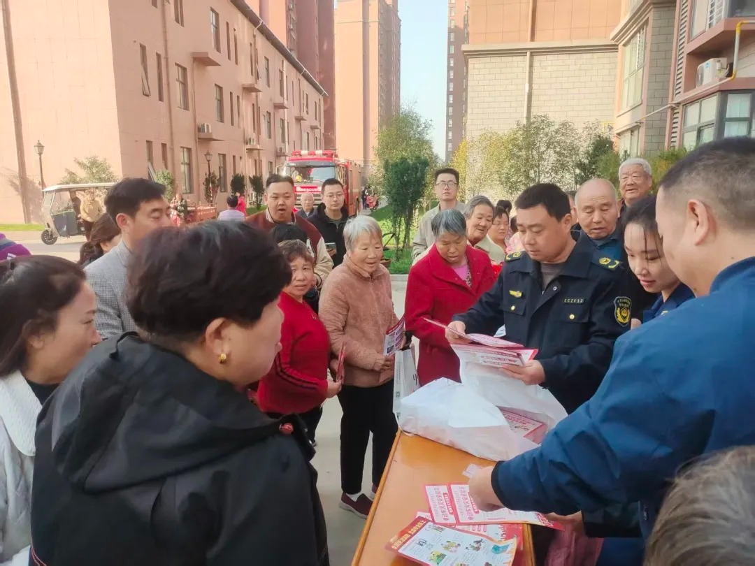 济源：轵城镇开展2025年度“119”消防宣传月活动