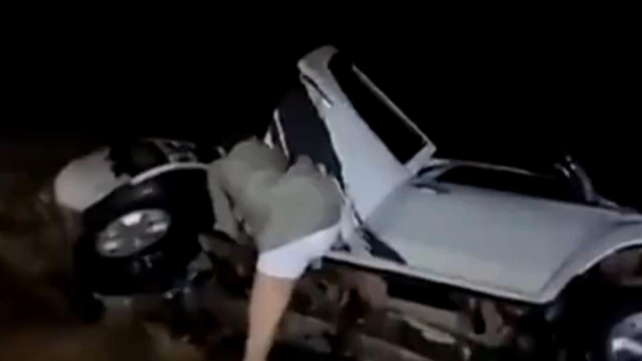 沙特青年在洪水中救出2名中国工程师