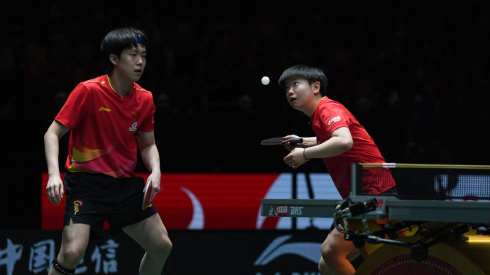 王楚钦孙颖莎3-0张本美和户上隼辅