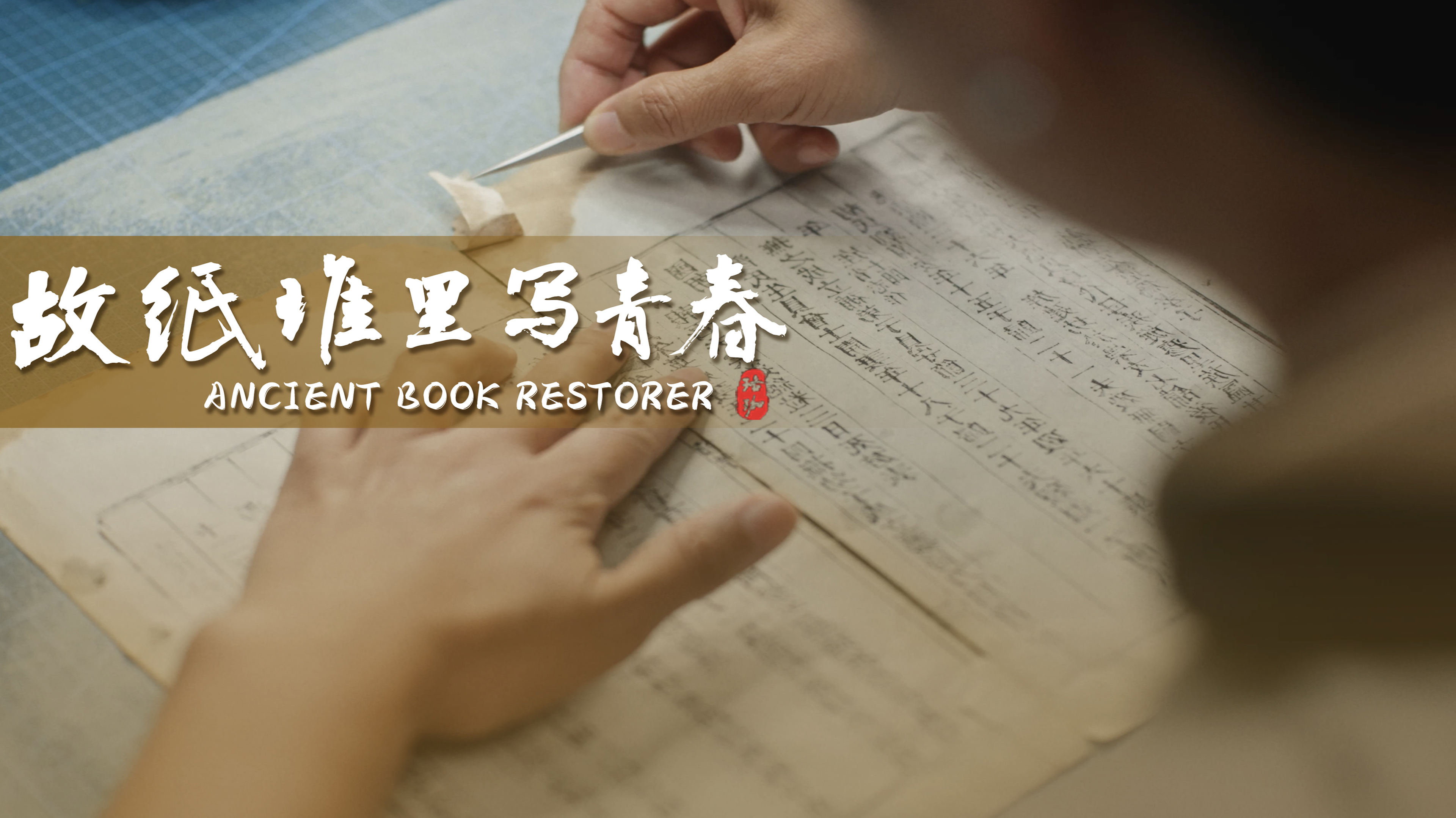 故纸堆里写青春