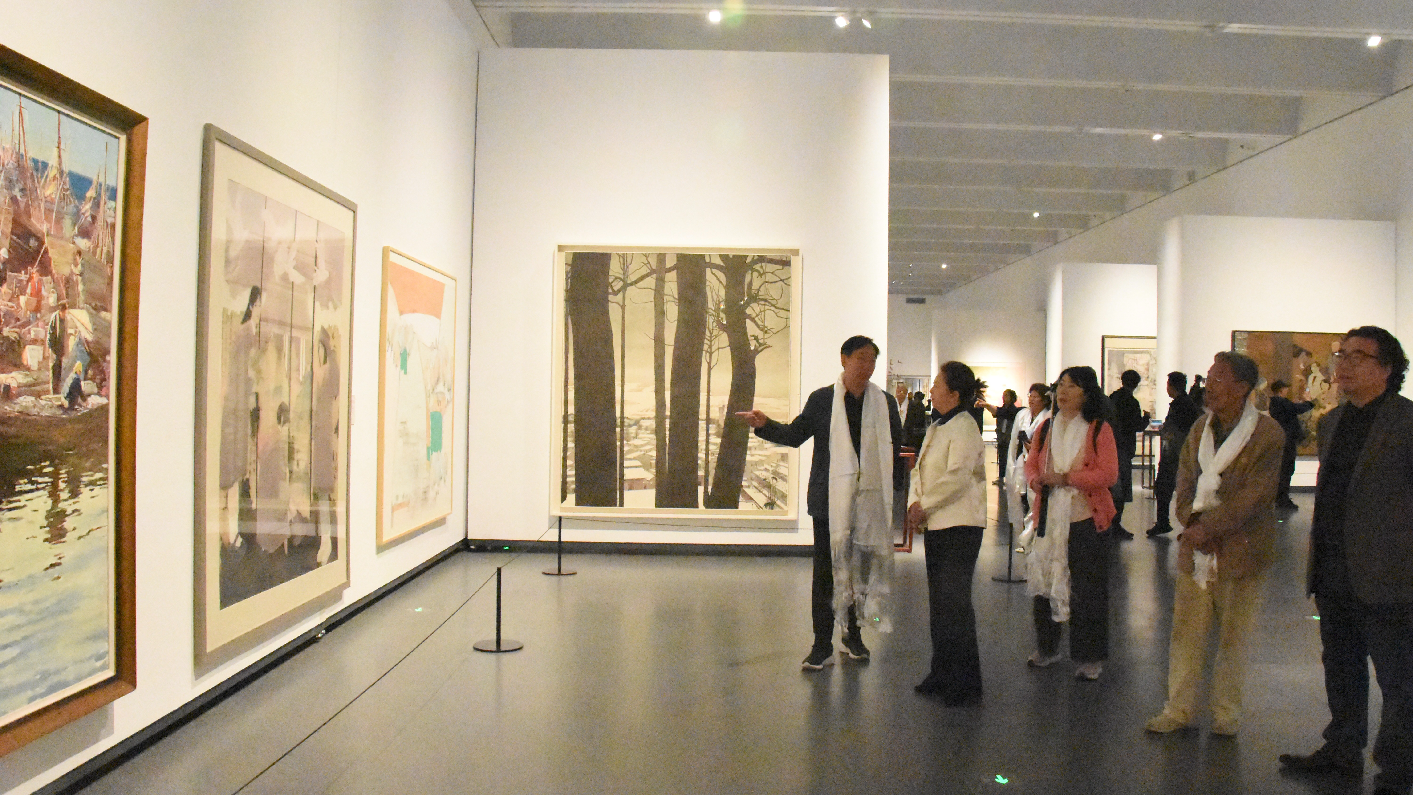 “中原画风”全国巡展再出发 180件佳作亮相西藏拉萨