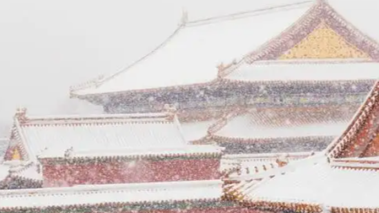 故宫，雪来了！