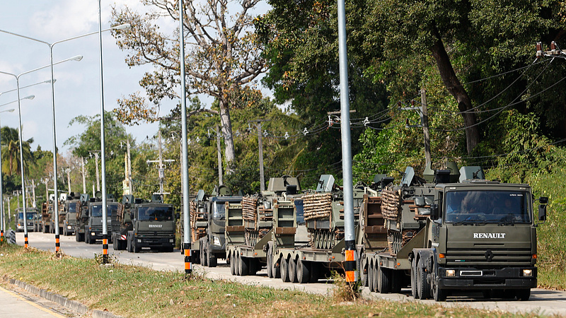 泰国军方：柬埔寨使用火箭炮攻击平民区致4人受伤
