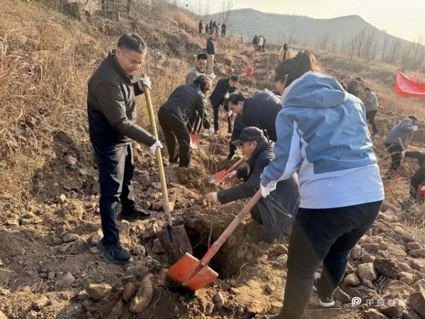 平顶山市卫东区：掀起冬春绿化热潮