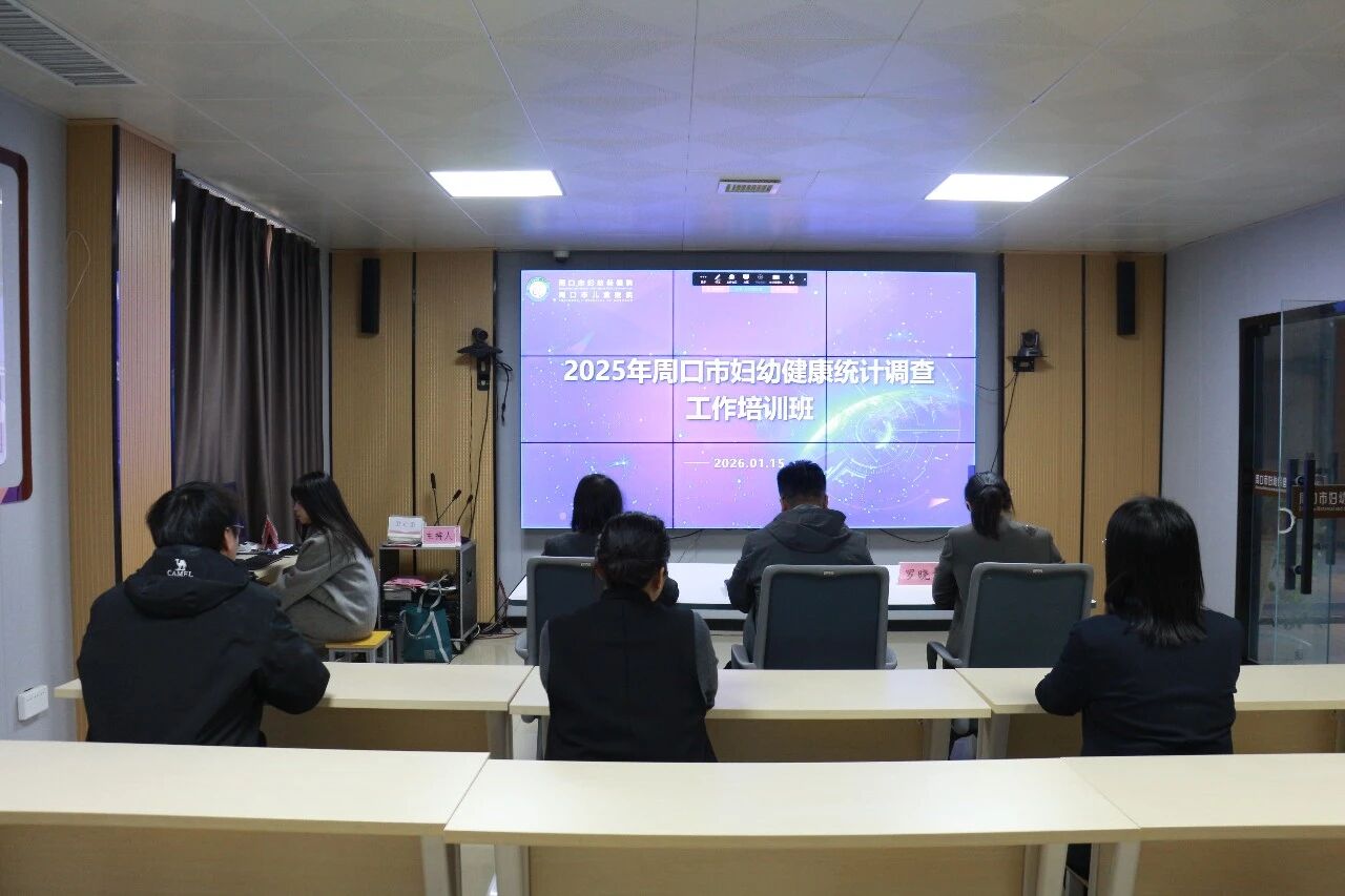 周口市妇幼保健院圆满举办2025年妇幼健康统计调查工作培训班