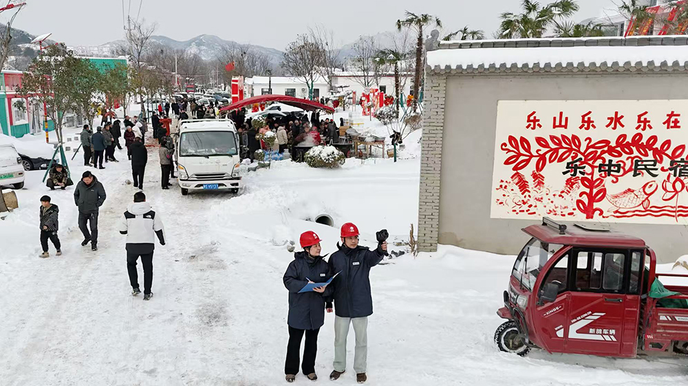 杀猪宴里年味浓 确山供电护周全