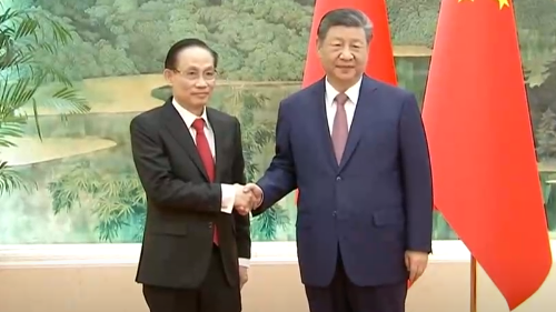 习近平会见越共中央总书记特使黎怀忠