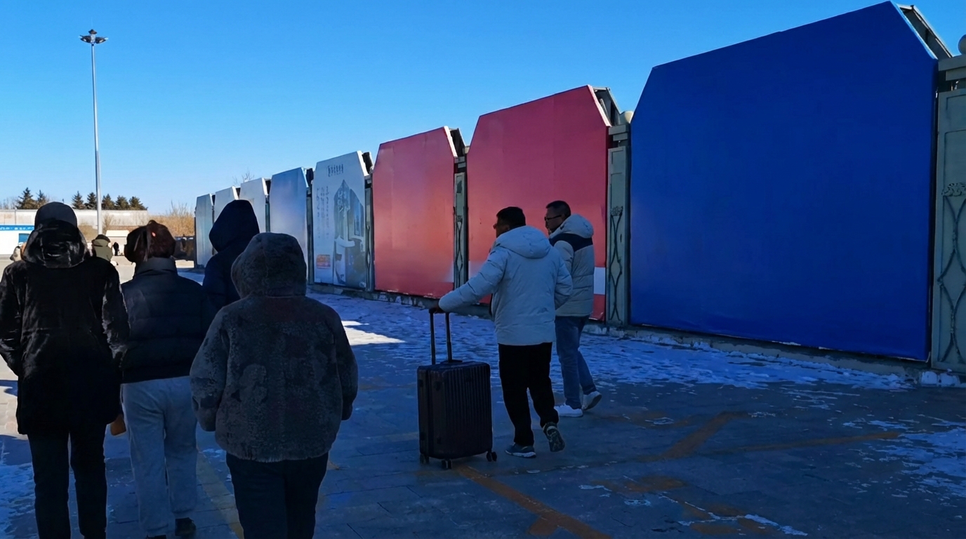 网友回家全家11人来接站，排面拉满！