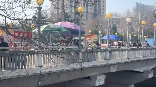 桥上的烤肠商战也太搞笑了，比电视剧里的商战还精彩