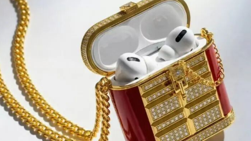 全国限量1件，已售罄！78.88万元足金耳机盒正式发售