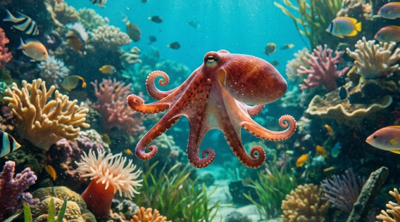 这种海洋里的“大聪明”，还是被人煎、烤、炸后端上餐桌