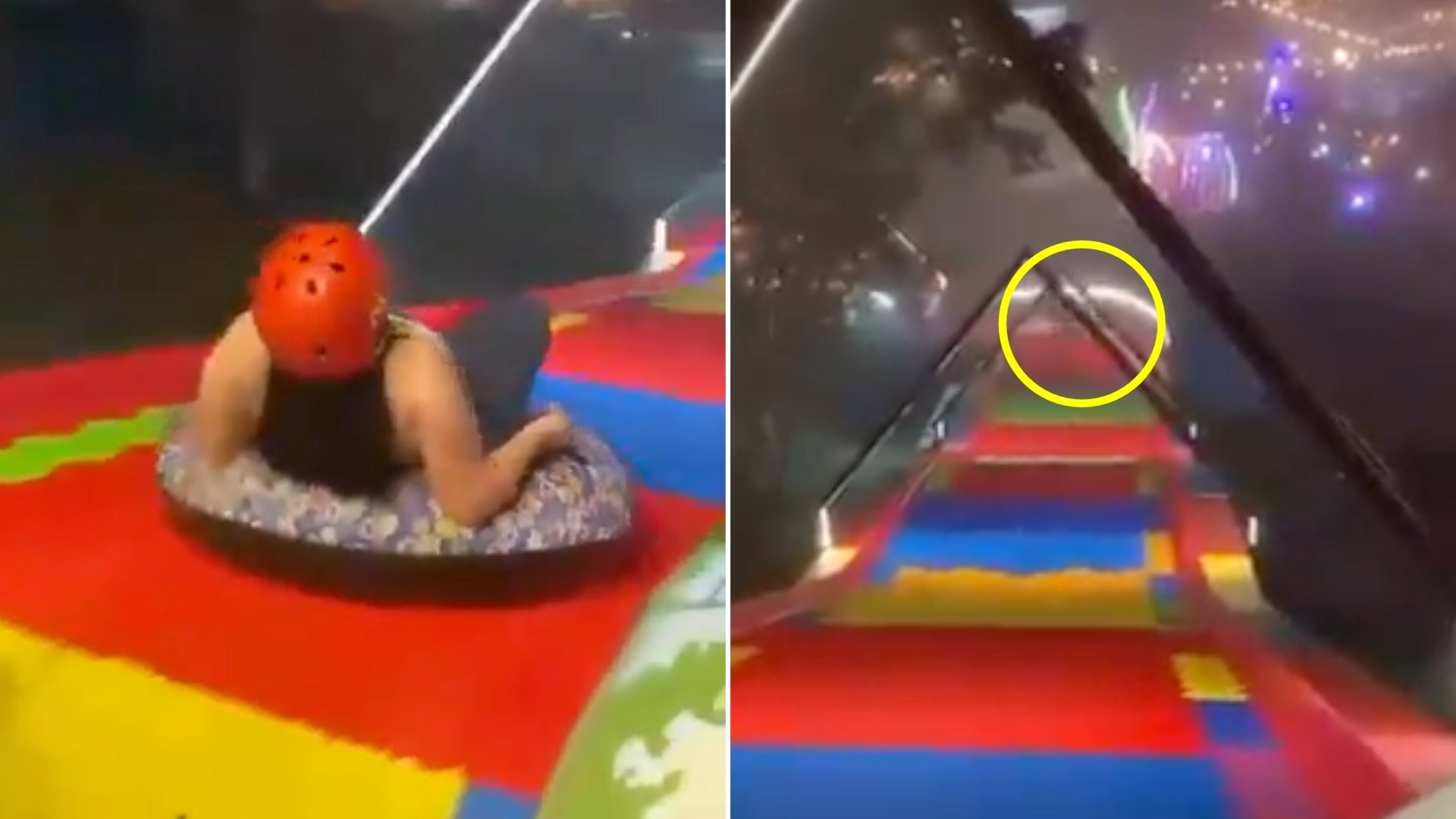 哥伦比亚女子滑滑梯猛烈撞墙后身亡：在弯道处失控被甩出