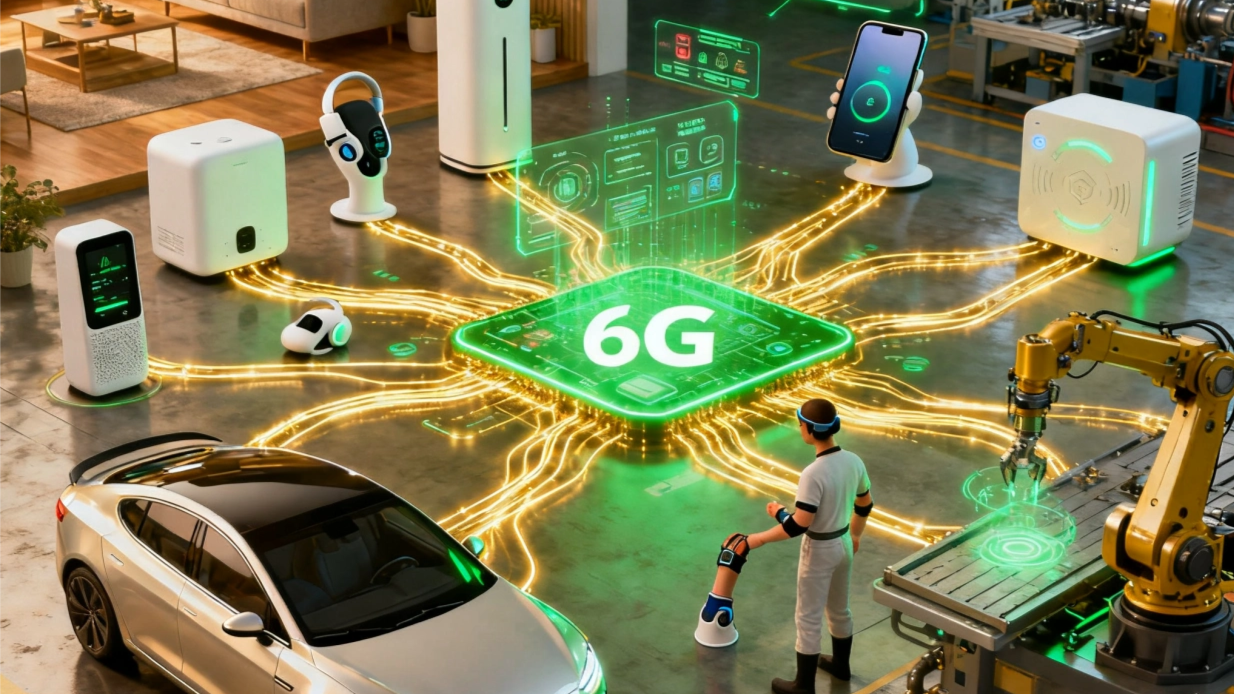 6G网要来了！下载一部4K电影只需1秒