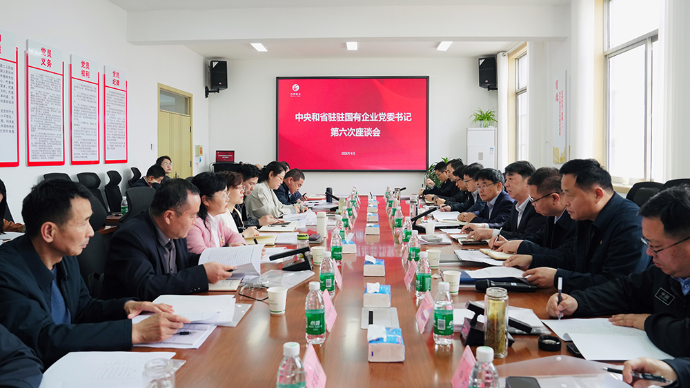 驻马店第六次中央和省驻驻国企党委书记座谈会召开