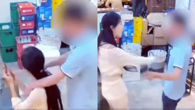 醉酒男10分钟搭讪女子3次被扇飞眼镜
