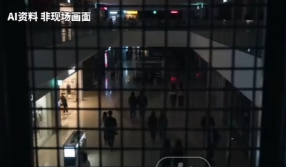 男子潜伏通风管道9小时 深夜偷走140余万元黄金饰品