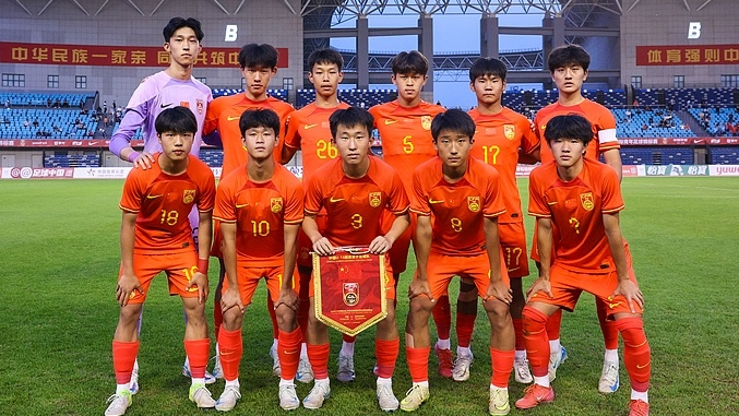 中国U16男足3-2战胜塔吉克斯坦U16男足，取得两连胜