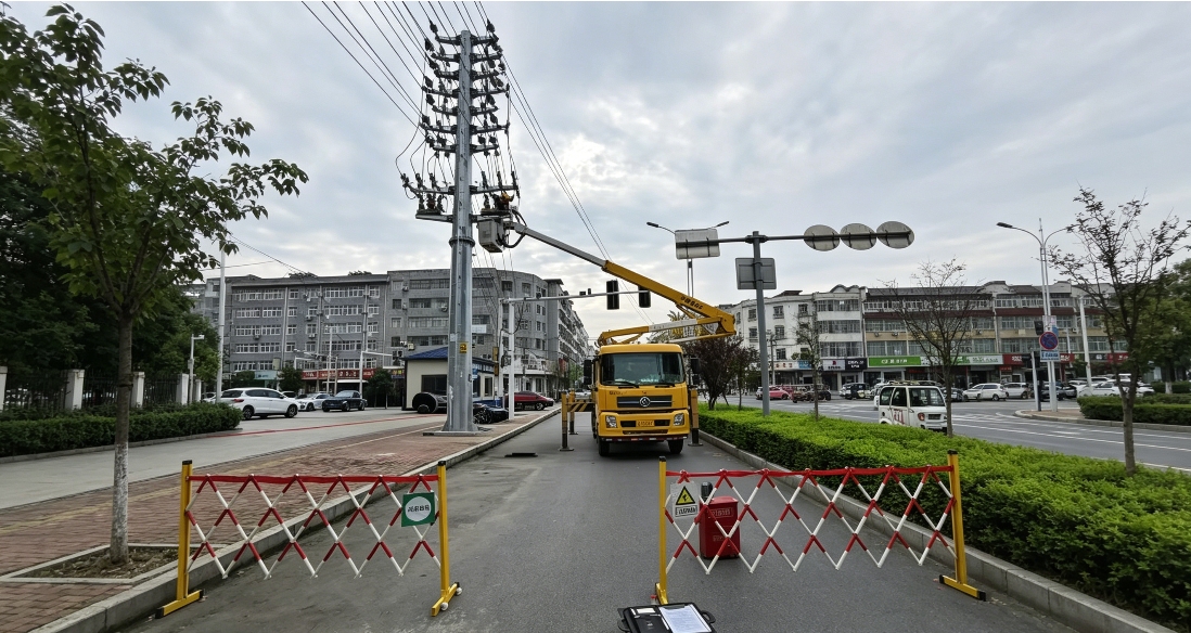 国网新蔡县供电公司:带电作业消隐患 护航电网稳运行