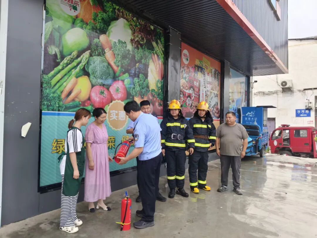 新蔡县：以练促防守平安 筑牢消防安全屏障