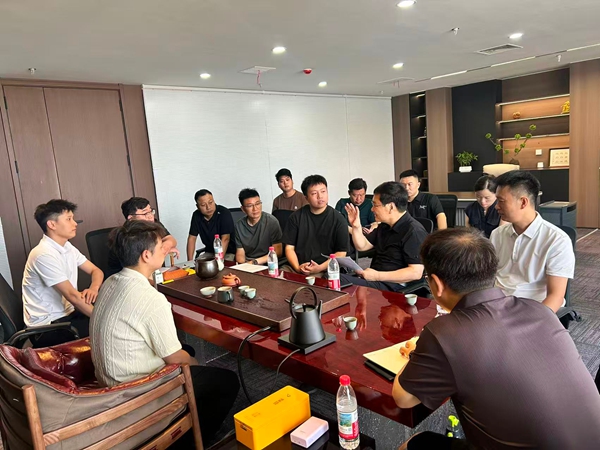 汝州经开区主要领导深入园区调研 现场“把脉”助企纾困