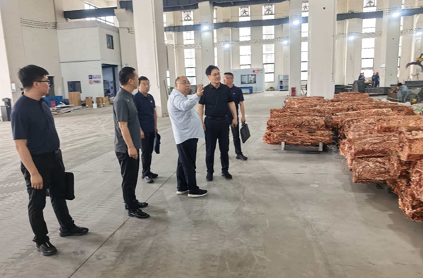 对标先进 学以致用——汝州经开区赴临颍考察铜基新材料全产业链