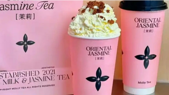 茉莉奶白又爆单了，多家门店显示上百杯饮品制作中