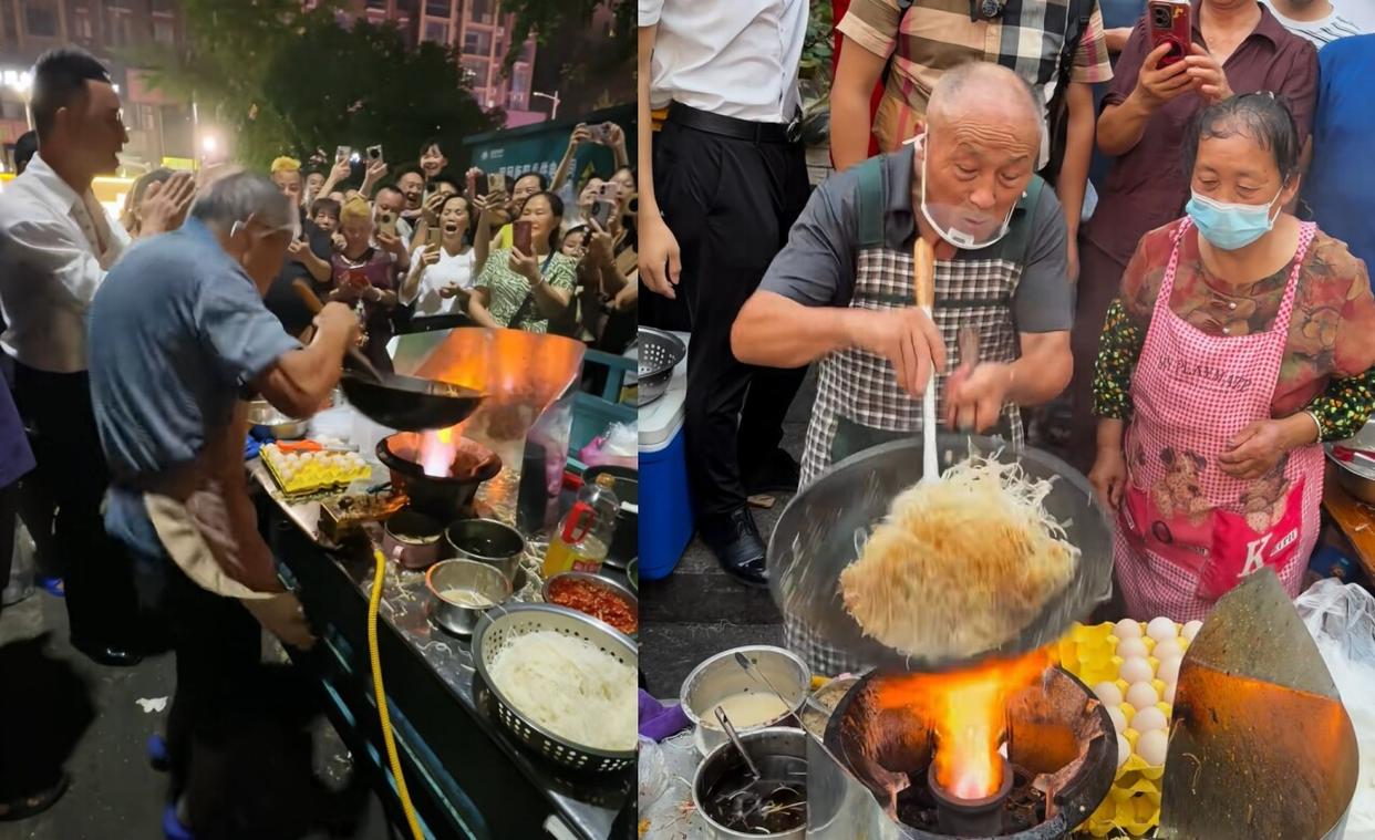 衡阳67岁炒粉爷爷火出圈，当地文旅：很惶恐，生怕接待不好全国粉丝