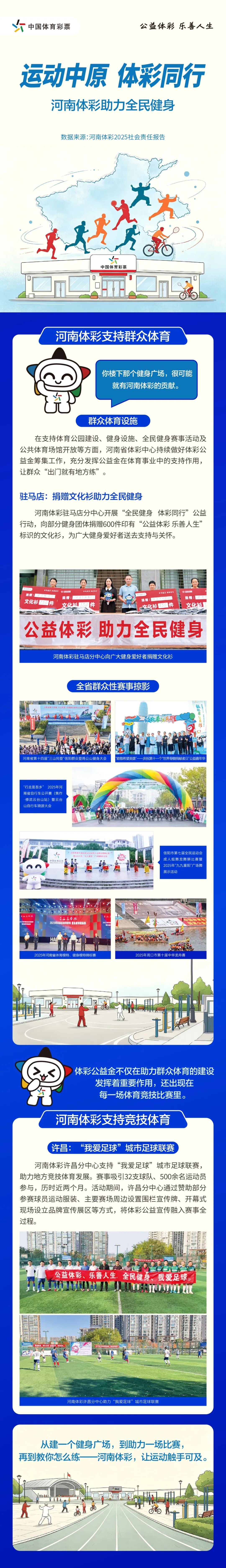 运动中原·体彩同行——河南体彩助力全民健身