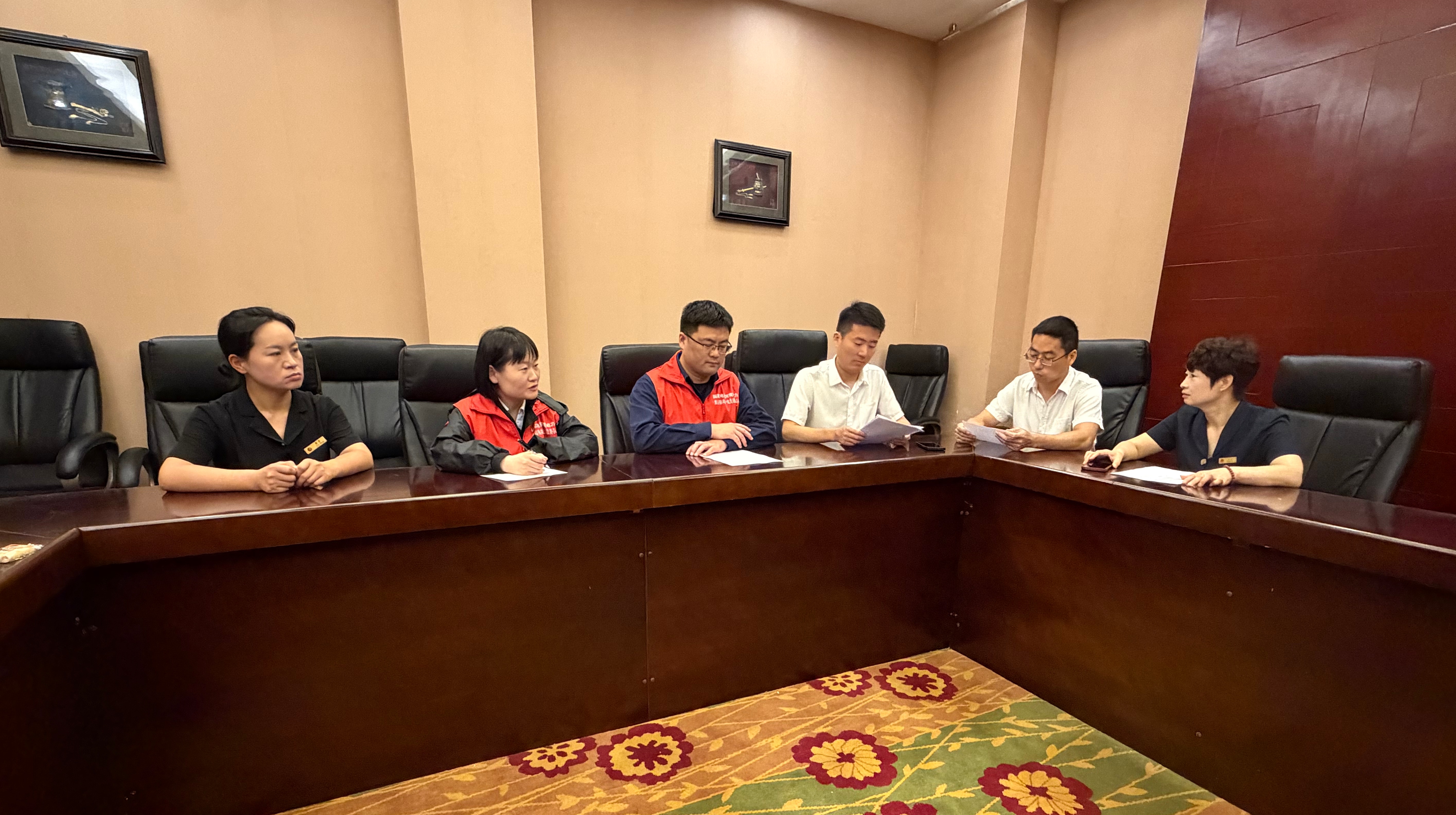 党建联建促服务 上门走访助企发展