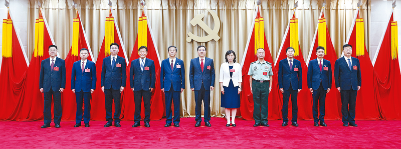 中国共产党驻马店市第六届委员会书记、副书记、常委名单
