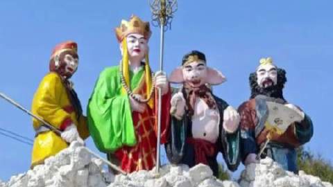 绵阳西游记主题公园因抽象风格走红，公园正式员工仅老板一个