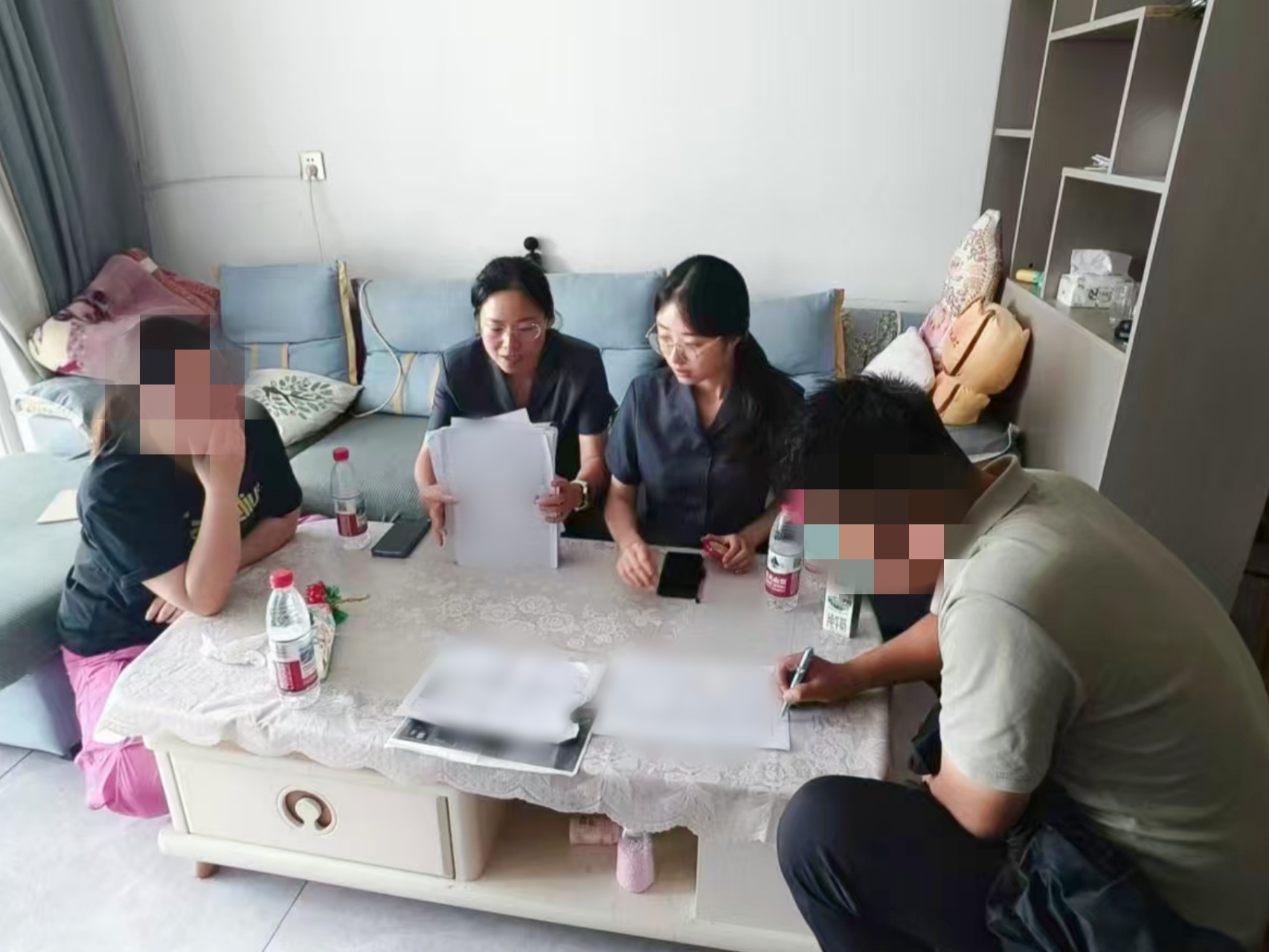 唐河县人民法院湖阳法庭：实地查验“把脉” 情理交融“解结”